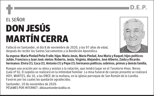 DON JESÚS MARTÍN CERRA