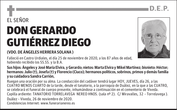 DON GERARDO GUTIÉRREZ DIEGO