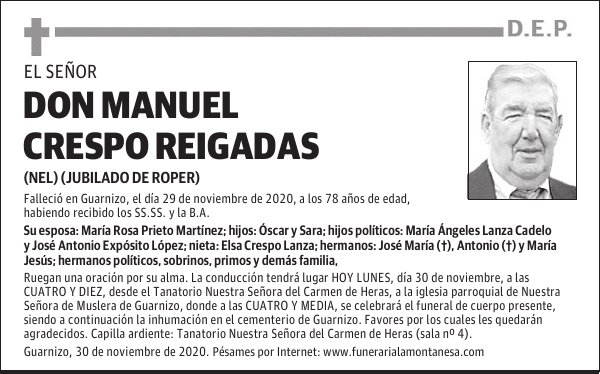 DON MANUEL CRESPO REIGADAS