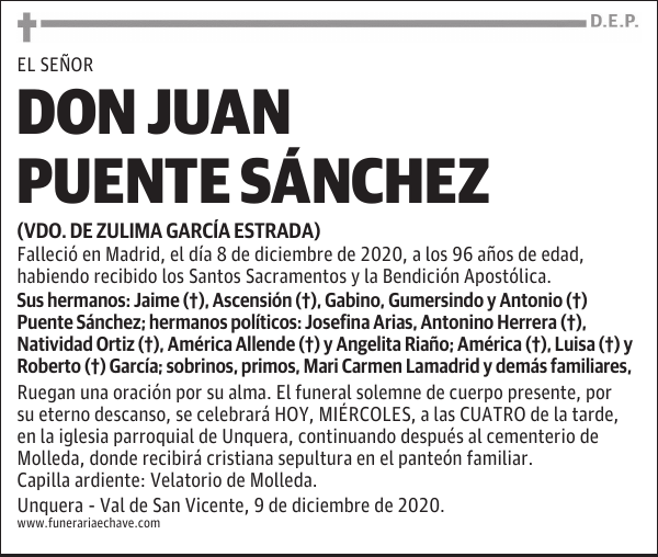 DON JUAN PUENTE SÁNCHEZ