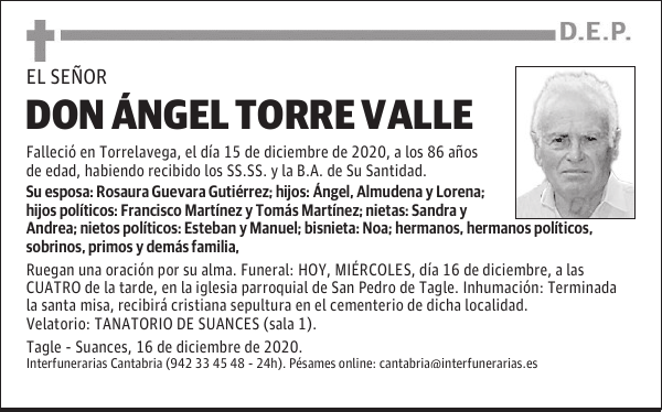 DON ÁNGEL TORRE VALLE