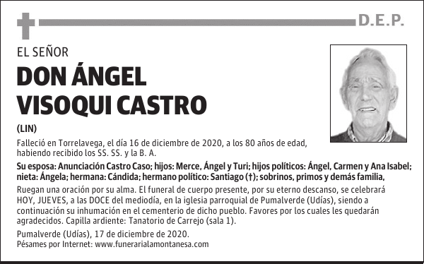 DON ÁNGEL VISOQUI CASTRO