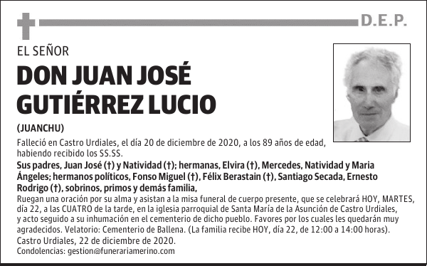 DON JUAN JOSÉ GUTIÉRREZ LUCIO