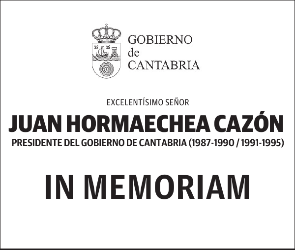 DON JUAN HORMAECHEA CAZÓN