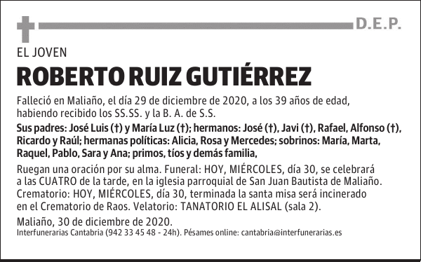 ROBERTO RUIZ GUTIÉRREZ