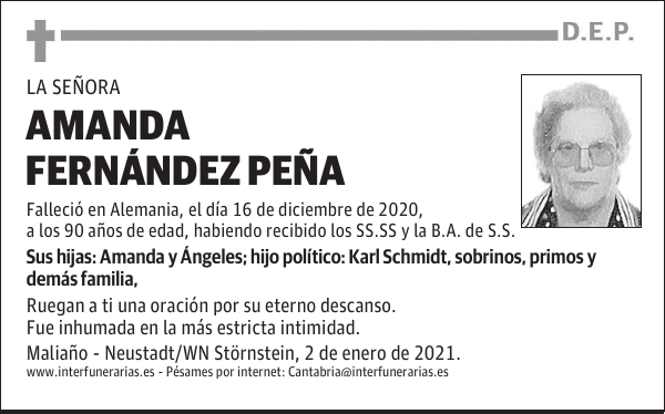 AMANDA FERNÁNDEZ PEÑA