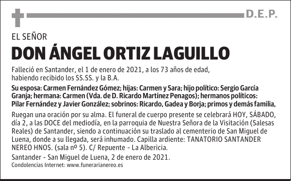 DON ÁNGEL ORTIZ LAGUILLO