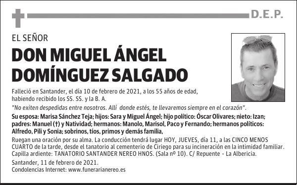 DON MIGUEL ÁNGEL DOMÍNGUEZ SALGADO