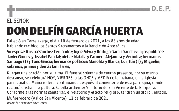DON DELFÍN GARCÍA HUERTA