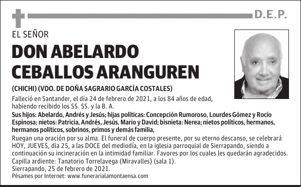 DON ABELARDO CEBALLOS ARANGUREN