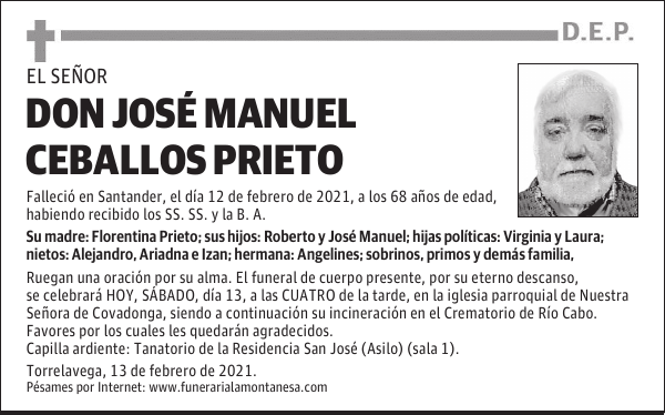 DON JOSÉ MANUEL CEBALLOS PRIETO