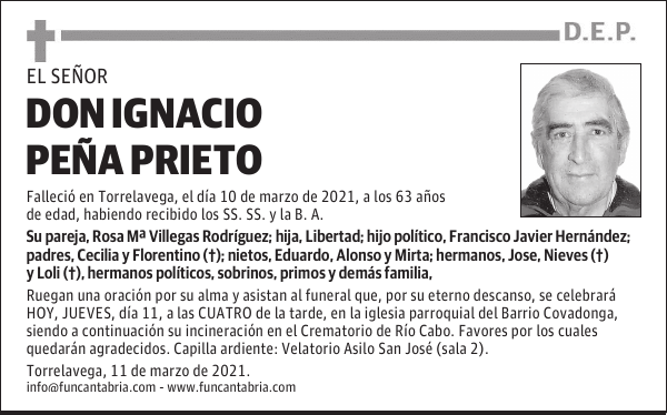 DON IGNACIO PEÑA PRIETO