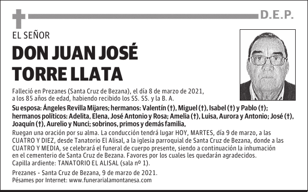 DON JUAN JOSÉ TORRE LLATA