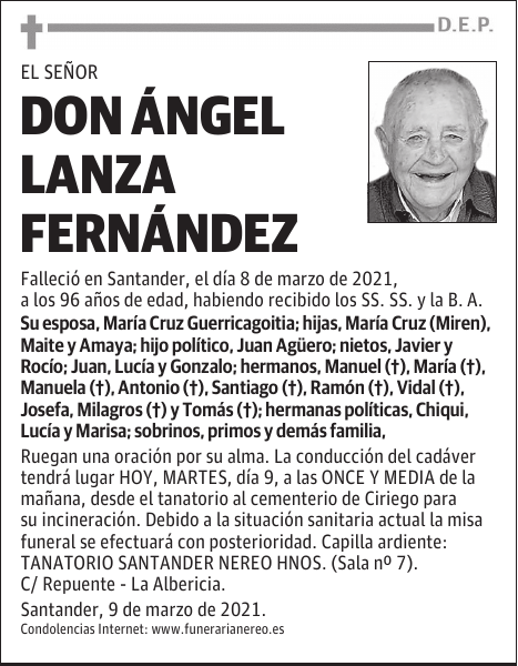 DON ÁNGEL LANZA FERNÁNDEZ