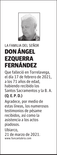 DON ÁNGEL EZQUERRA FERNÁNDEZ