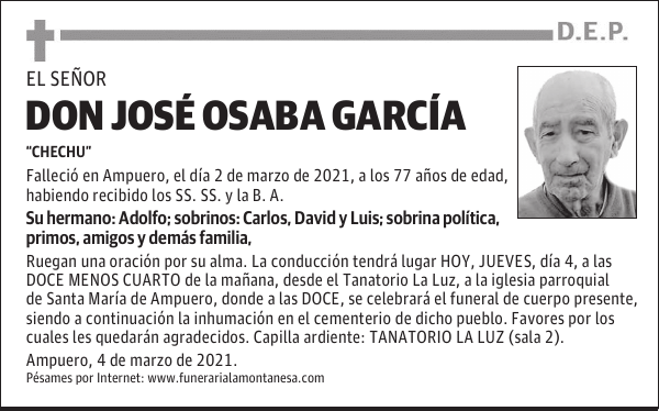 DON JOSÉ OSABA GARCÍA