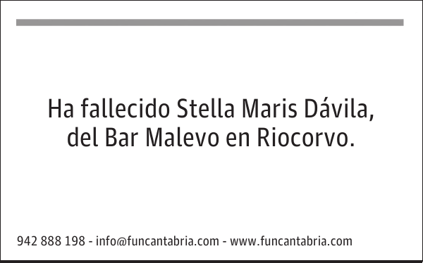 STELLA MARIS DÁVILA