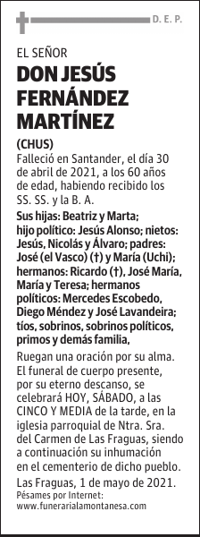 DON JESÚS FERNÁNDEZ MARTÍNEZ