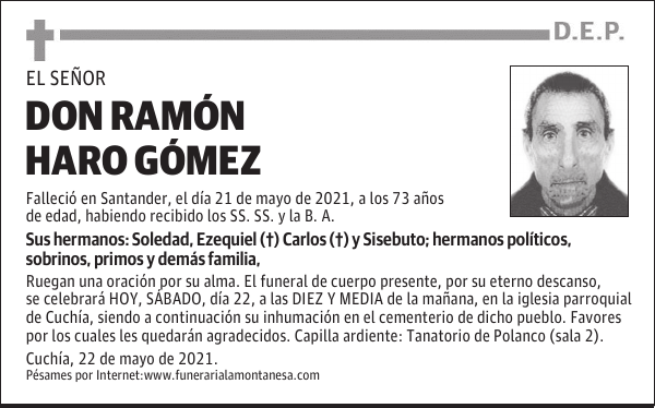 DON RAMÓN HARO GÓMEZ