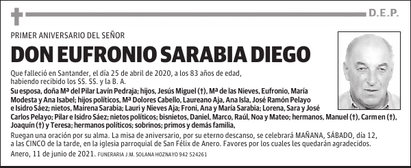 DON EUFRONIO SARABIA DIEGO