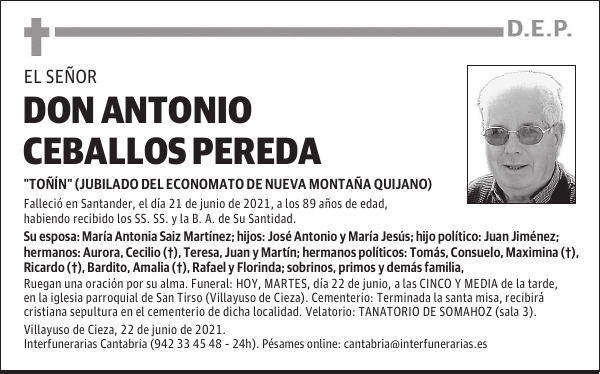 DON ANTONIO CEBALLOS PEREDA