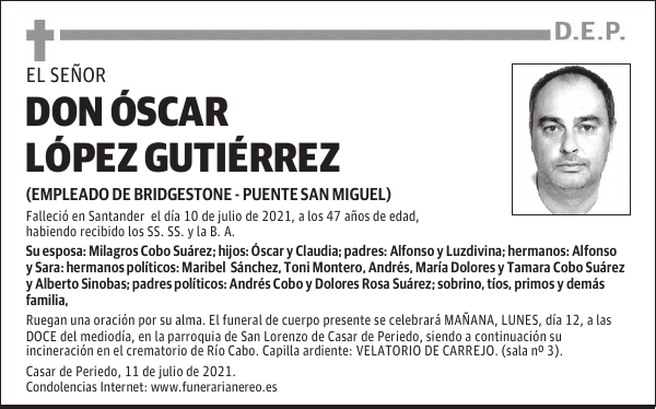 DON ÓSCAR LÓPEZ GUTIÉRREZ