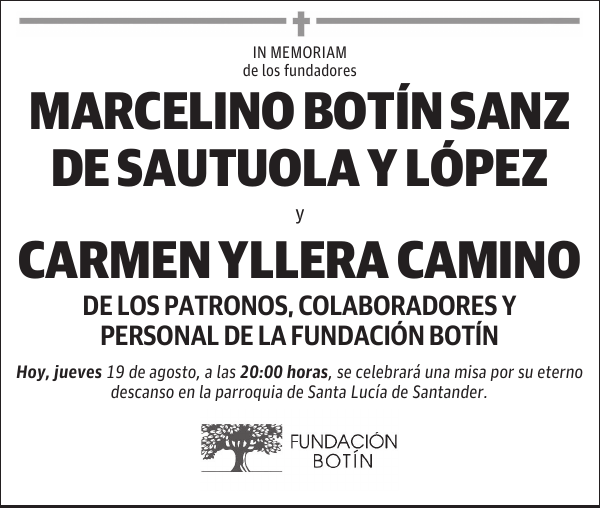 DON MARCELINO BOTÍN SANZ DE SAUTUOLA Y LÓPEZ