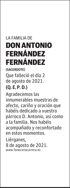 DON ANTONIO FERNÁNDEZ FERNÁNDEZ