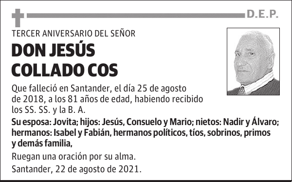 DON JESÚS COLLADO COS