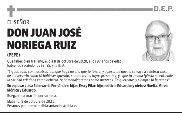 DON JUAN JOSÉ NORIEGA RUIZ