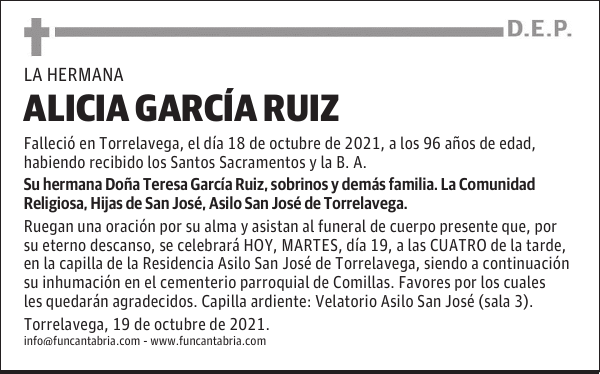 ALICIA GARCÍA RUIZ