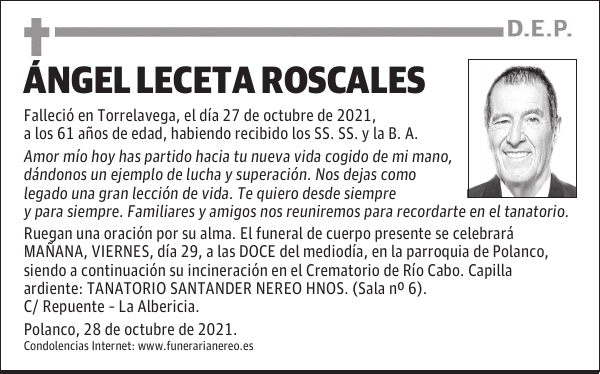 ÁNGEL LECETA ROSCALES