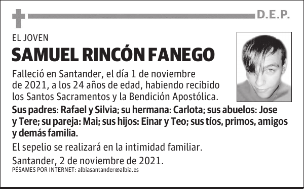 SAMUEL RINCÓN FANEGO