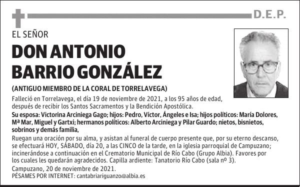 DON ANTONIO BARRIO GONZÁLEZ