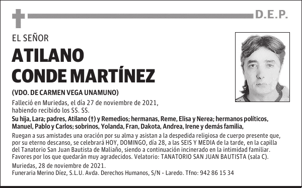 ATILANO CONDE MARTÍNEZ