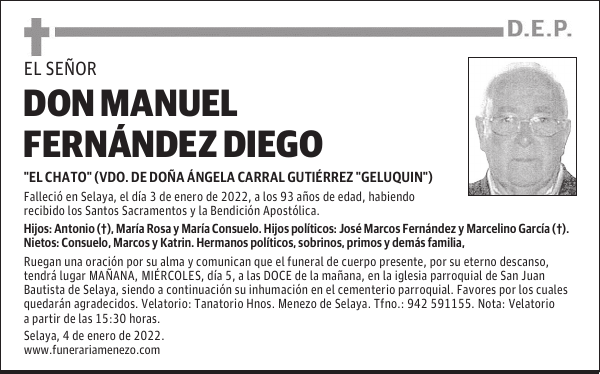 DON MANUEL FERNÁNDEZ DIEGO