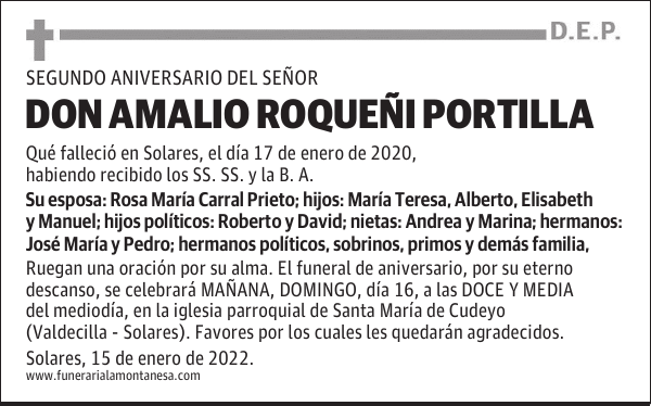 DON AMALIO ROQUEÑI PORTILLA