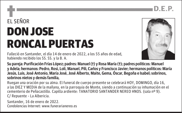 DON JOSE RONCAL PUERTAS