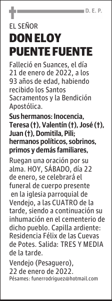 DON ELOY PUENTE FUENTE