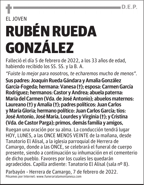 RUBÉN RUEDA GONZÁLEZ