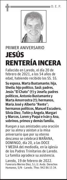 JESÚS RENTERÍA INCERA