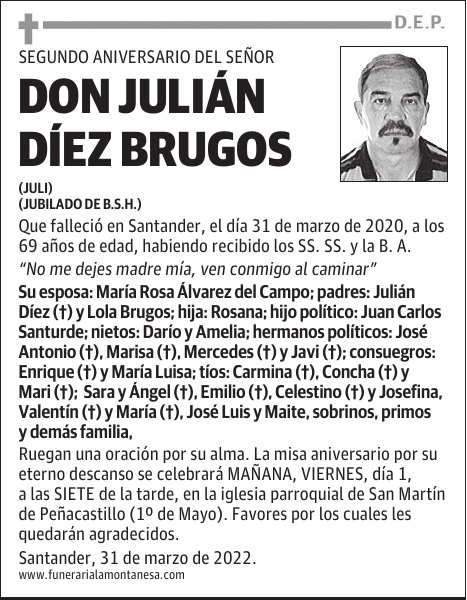 DON JULIÁN DÍEZ BRUGOS