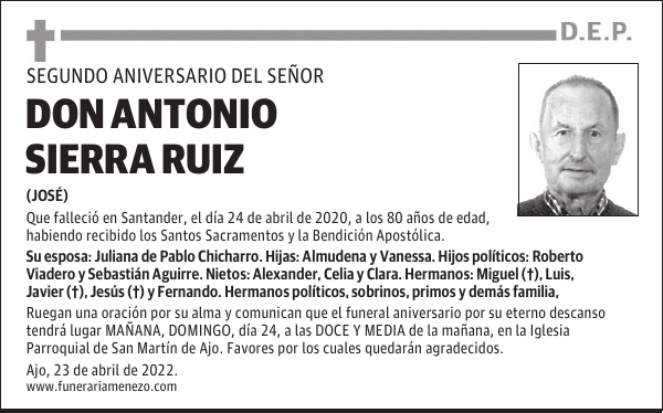 Don Antonio Sierra Ruiz