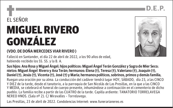 MIGUEL RIVERO GONZÁLEZ