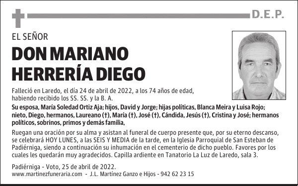 DON MARIANO HERRERÍA DIEGO