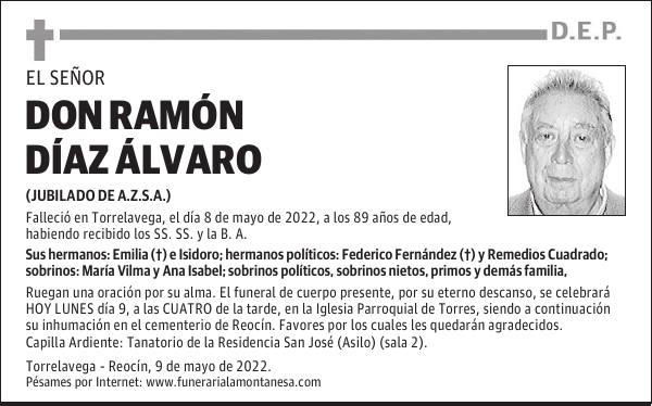 DON RAMÓN DÍAZ ÁLVARO