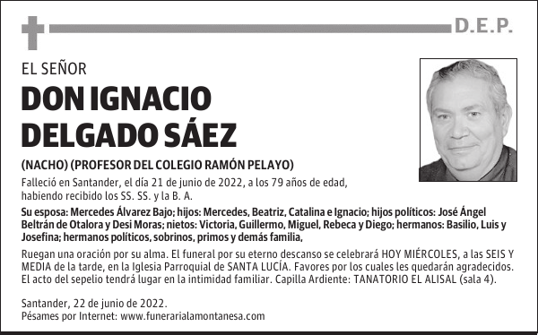 DON IGNACIO DELGADO SÁEZ