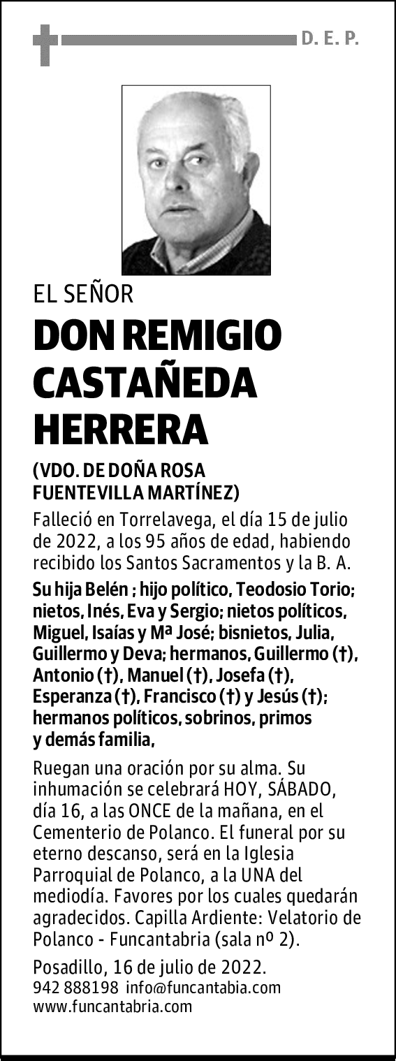 Don Remigio Castañeda Herrera