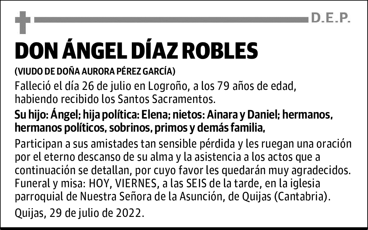 Don Ángel Díaz Robles