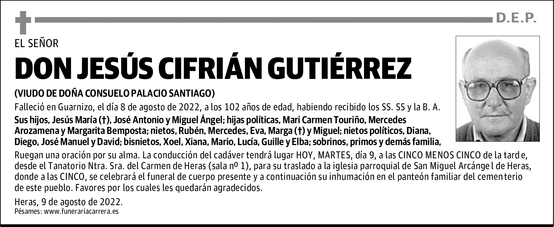 DON JESÚS CIFRIÁN GUTIÉRREZ